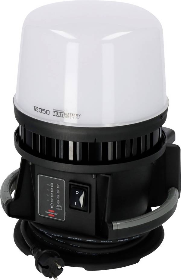 Brennenstuhl Multi Battery 12050 MH Stavební akumulátorový reflektor Energetická třída (EEK2021) E (A - G)  100 W 12000 lm denní bílá 1173700003