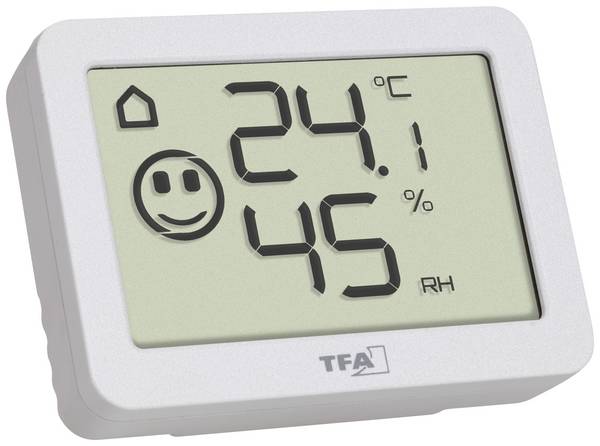 TFA Dostmann 30.5055.02 teploměr a vlhkoměr bílá 30.5055.02
