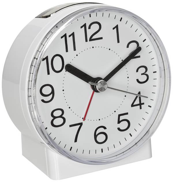 TFA Dostmann  60.1037.02  Quartz  budík  bílá  časů buzení 1