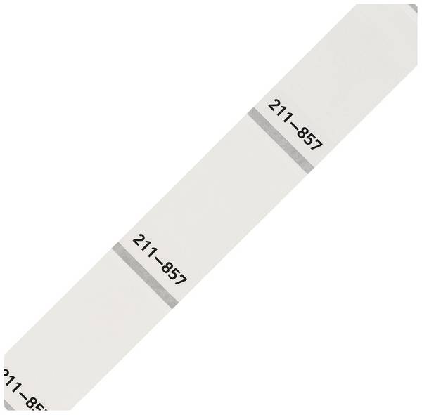 WAGO 211-857  etikety pro potisk termotiskárnou  44 x 18 mm Barva aktivního pole: bílá počet štítků: 500