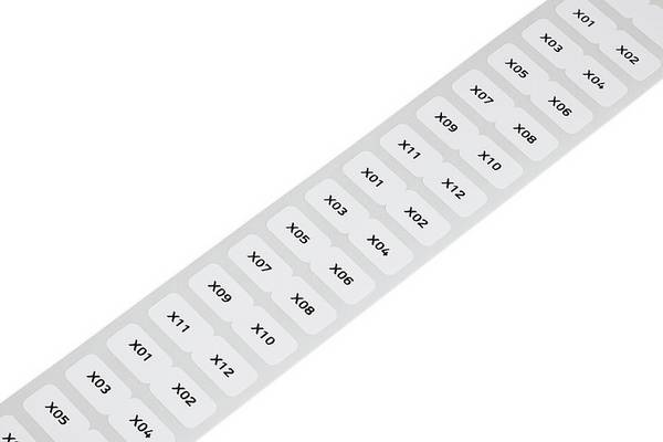 WAGO 210-806/000-002  etikety pro potisk termotiskárnou  15 x 9 mm Barva aktivního pole: žlutá počet štítků: 3000