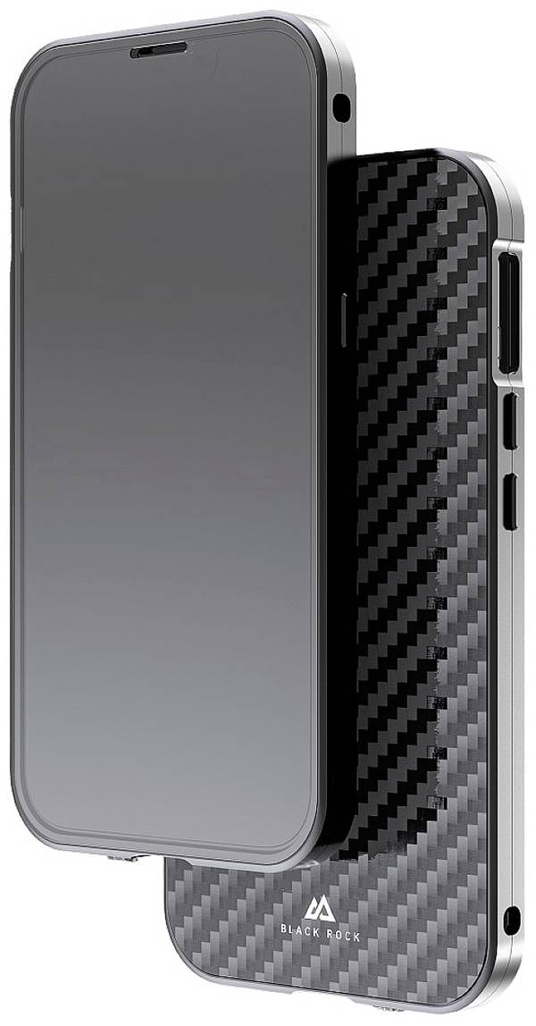 Black Rock 360° Glass Cover Apple iPhone 14 karbonová 1552552 1200TGCB02