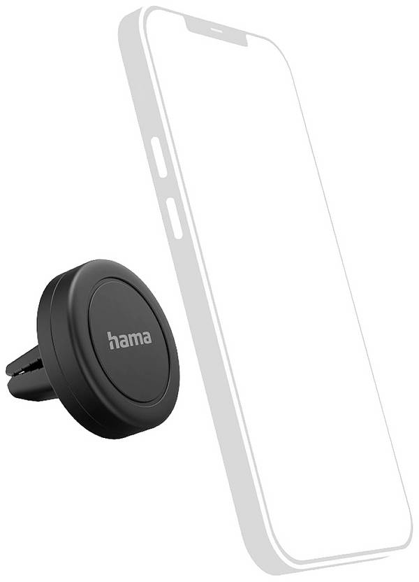 Hama  upevnění na ventilační mřížku držák mobilního telefonu do auta s magnetickým upevněním, otočné o 360°