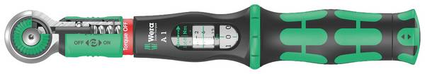 Wera Safe-Torque A 1, 05075800001, momentový klíč, s přepínací ráčnou, 2 - 12 Nm
