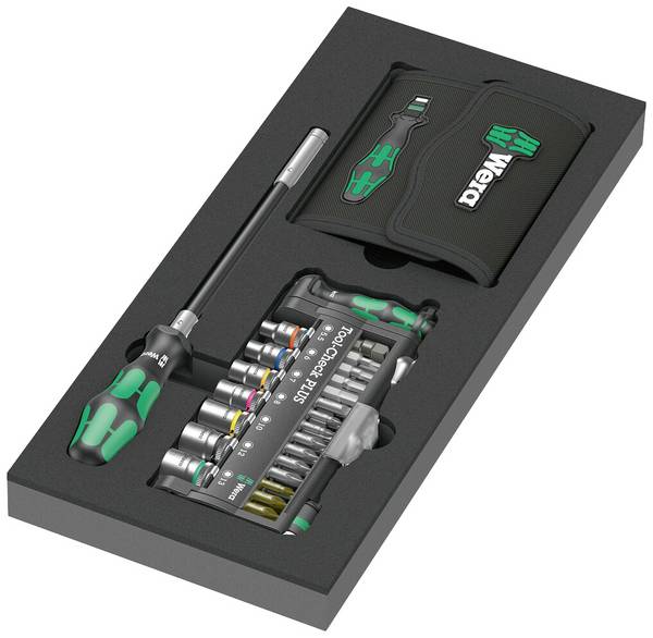 Wera Kraftform Kompakt + Tool-Check PLUS 05150150001 sada bitů, 1/4" (6,3 mm)
