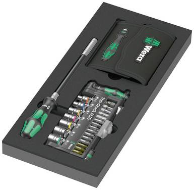 Wera Kraftform Kompakt + Tool-Check PLUS 05150150001 sada bitů, 1/4" (6,3 mm)