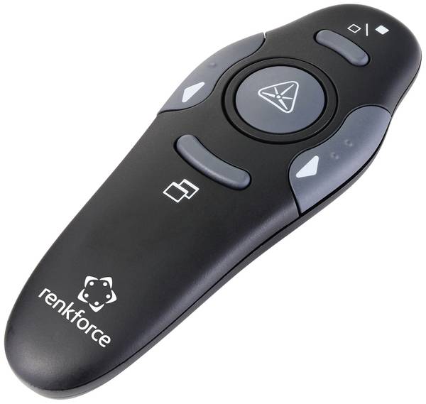 Renkforce RF-PLP-202 bezdrátový prezentér vč. laserového ukazovátka