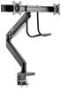 SpeaKa Professional SP-MM-820 držák na stůl pro monitor 2 Displej: (s) 43,2 cm (17") - 81,3 cm (32") matná černá nakláněcí, naklápěcí