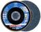 Brusný kotouč s modrými lamelami a kovovým středem. Obchodní název 'Polifan Power', vhodný pro ocel a nerezovou ocel. Průměr 125 mm.