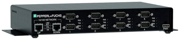 Pepperl+Fuchs ICDM-RX/TCP-8DB9/2RJ45-PM brána RS-422 , D-SUB9, Brána, RS-232, RJ-45, Průmyslový Ethernet, Ethernet, RS-485, vstupy počet vstupů: 2 x, 24 V/DC