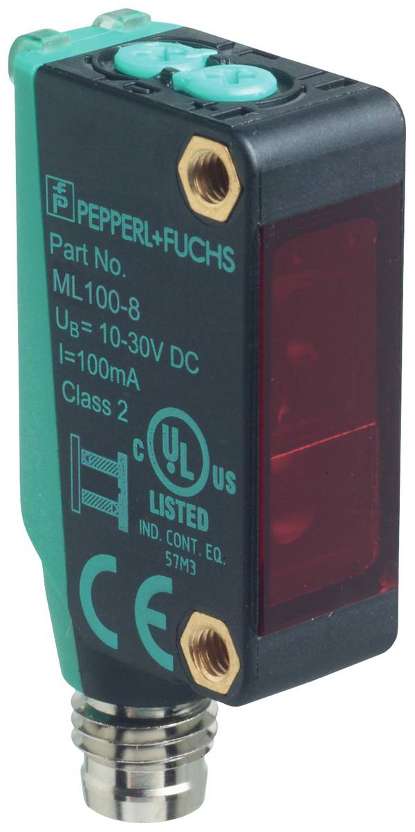 Pepperl+Fuchs ML100-8-H-350-RT/95/103 reflexní světelný snímač, 216895, spínání za světla, 10 - 30 V/DC, 1 ks