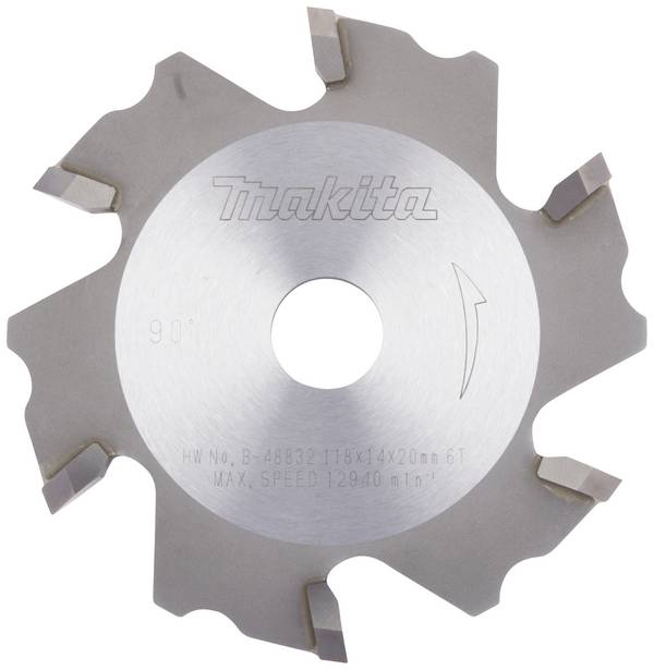 Makita B-48832 drážkovací fréza, tvrdokov, Vnější Ø 118 mm, 1 ks