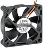 SEPA PLB60B24FSE31A axiální ventilátor, 24 V/DC, 27.6 m³/h, (d x š x v) 60 x 60 x 15 mm, 111111742