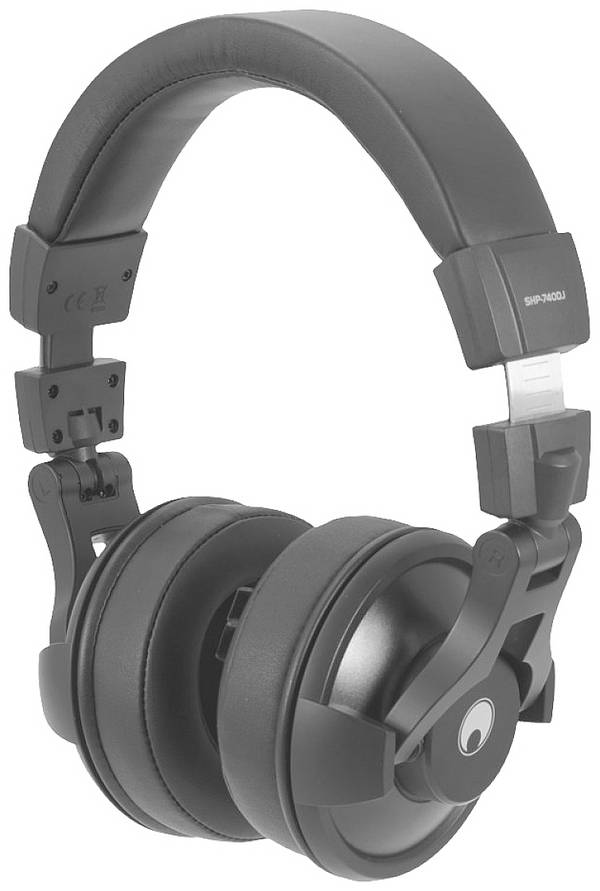 Omnitronic SHP-740DJ  sluchátka uzavřená (Over Ear) kabelová stereo černá   DJ