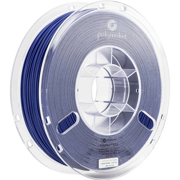 Polymaker PA06005 PolyMAX Tough vlákno pro 3D tiskárny PLA plast Vysoká tuhost, Vysoká pevnost v tahu, Nárazuvzdorný 1.75 mm 750 g modrá PolyMax 1 ks