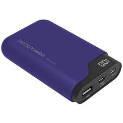RealPower PB-7500C powerbanka 7500 mAh Li-Ion akumulátor USB, USB-C® námořnická modrá