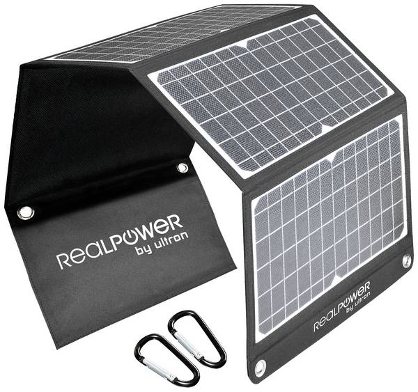 RealPower SP-30E, 412766 solární nabíječka, 30 W