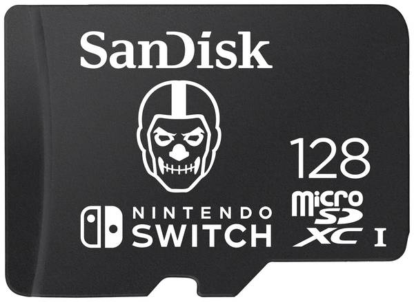 SanDisk microSDXC Extr 128GB (U3/UHS-I/CL.10/R100/W60) Fortnite, Skull Trooper paměťová karta microSDXC  128 GB UHS-I