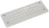Trelleborg MH-24 F 30-3 LIGHT GREY UL94 V-0 IP65 | TPE | Screw Průchodková deska odolný vůči vysokým teplotám, odolný proti chladu Průměr svorky (max.) 12.5 mm TPE šedá 1 ks