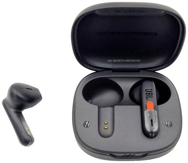 JBL Wave 300 TWS  špuntová sluchátka (In Ear) Bluetooth® stereo černá  headset, dotykové ovládání mobil
