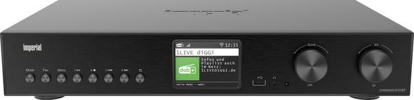 Imperial DABMAN i510 BT V2 internetové rádio Bluetooth®, DAB+, USB, WLAN, internetové rádio, černá