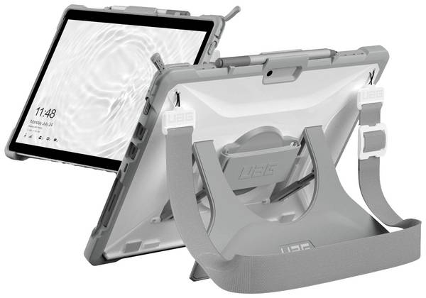 Urban Armor Gear Healthcare Handstrap Case obal na tablet Microsoft Surface Pro 9, Surface Pro 10 33 cm (13") Backcover šedá
