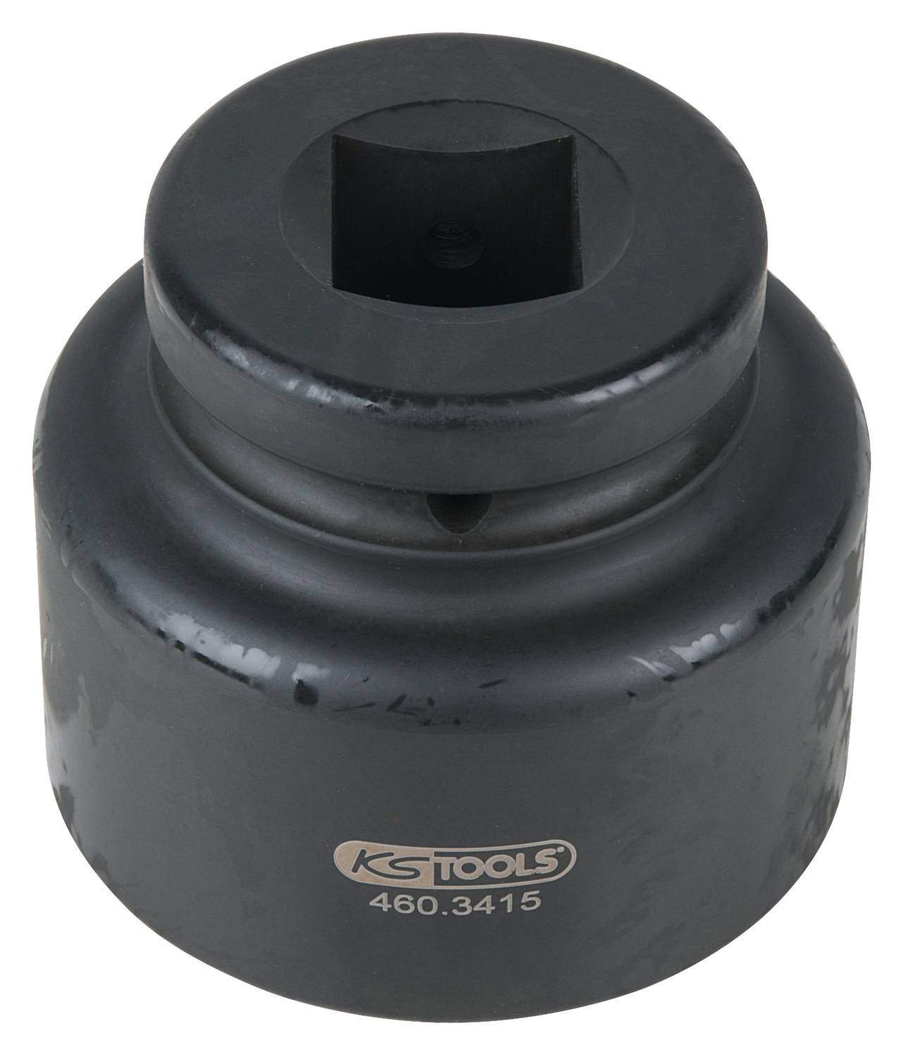 Nástrčkový klíč KS Tools, modelové číslo 460.3415, vyrobený z odolného kovu, primárně určený pro upevňování a demontáž šroubů.