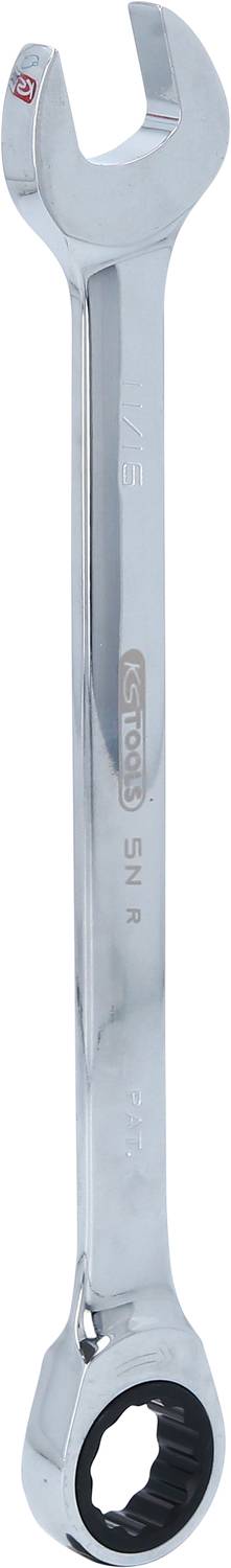 KS Tools 503.4108 5034108 očkoplochý ráčnový klíč Délka klíče (palce) (jen pro nadpis) 11/16"