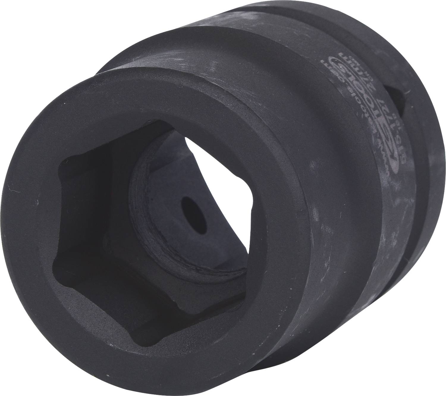Šestihranný nástrčný klíč, černý, s hlubokou stavbou, vhodný pro mechanické práce