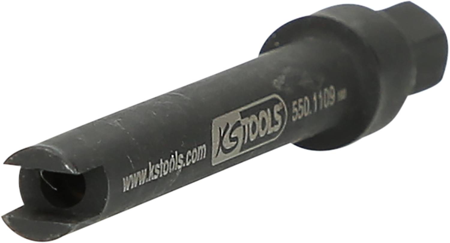 Černý šroubovák značky KS Tools, model číslo 550.1719, na bílém pozadí.