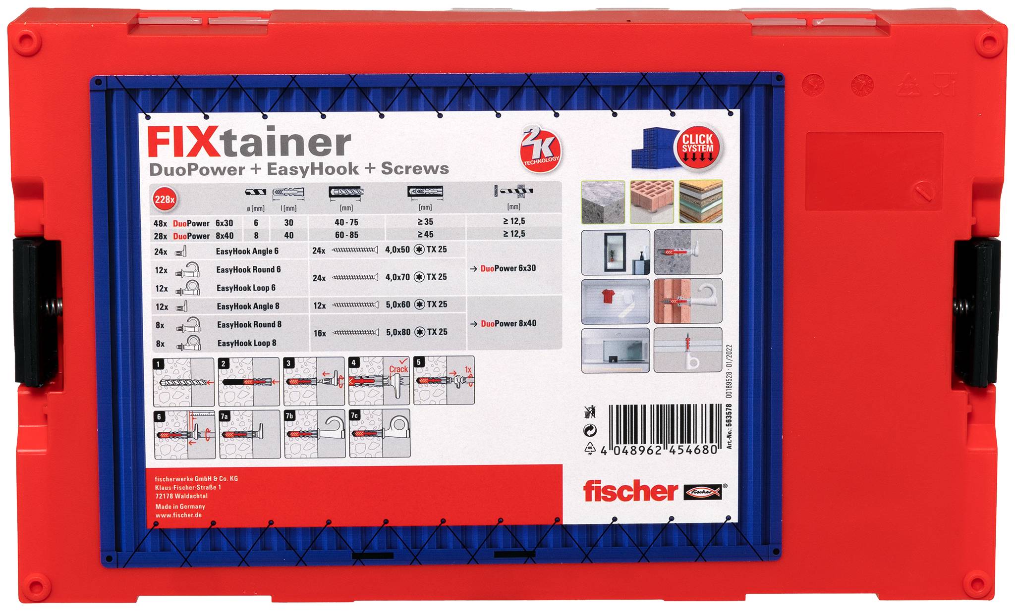 Fischer 563578 Upevňovací sada 1 sada-5
