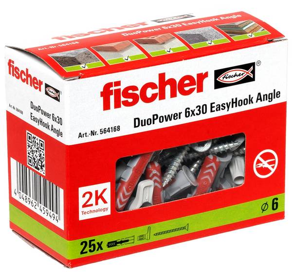Fischer 564168  hmoždinka   25 ks