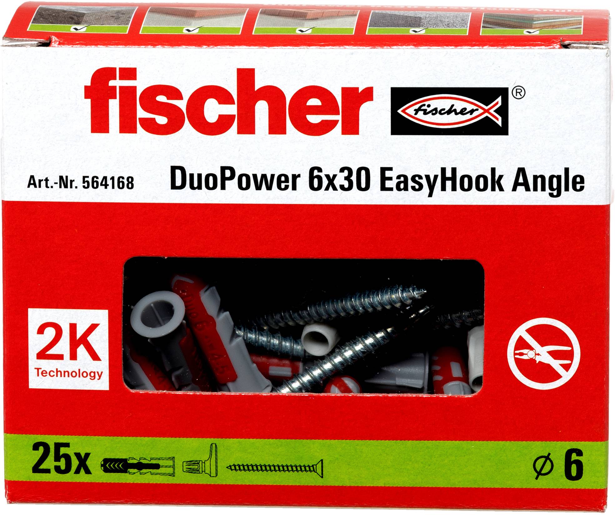 Fischer 564168 hmoždinka 25 ks-5