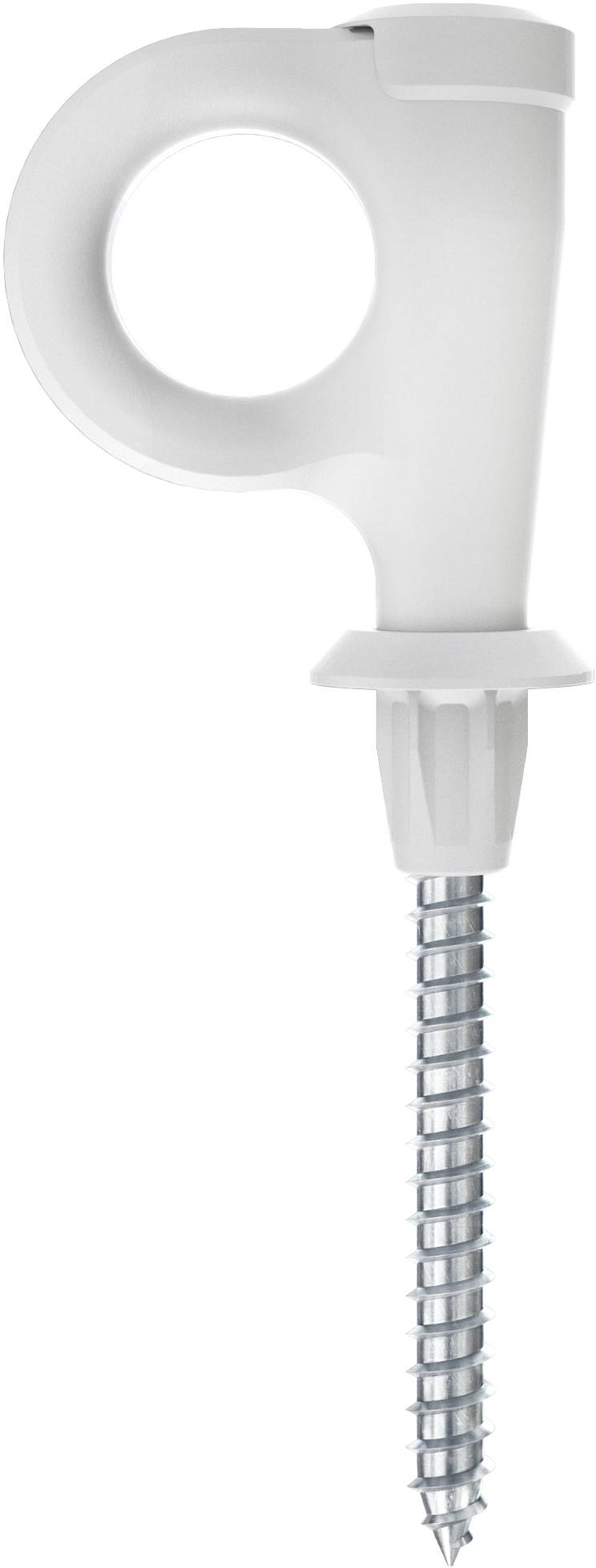 Sada hmoždinek Fischer DuoPower 8x40 EasyHook Loop v červeném balení, 25 kusů, vhodná pro snadné upevňovací techniky.
