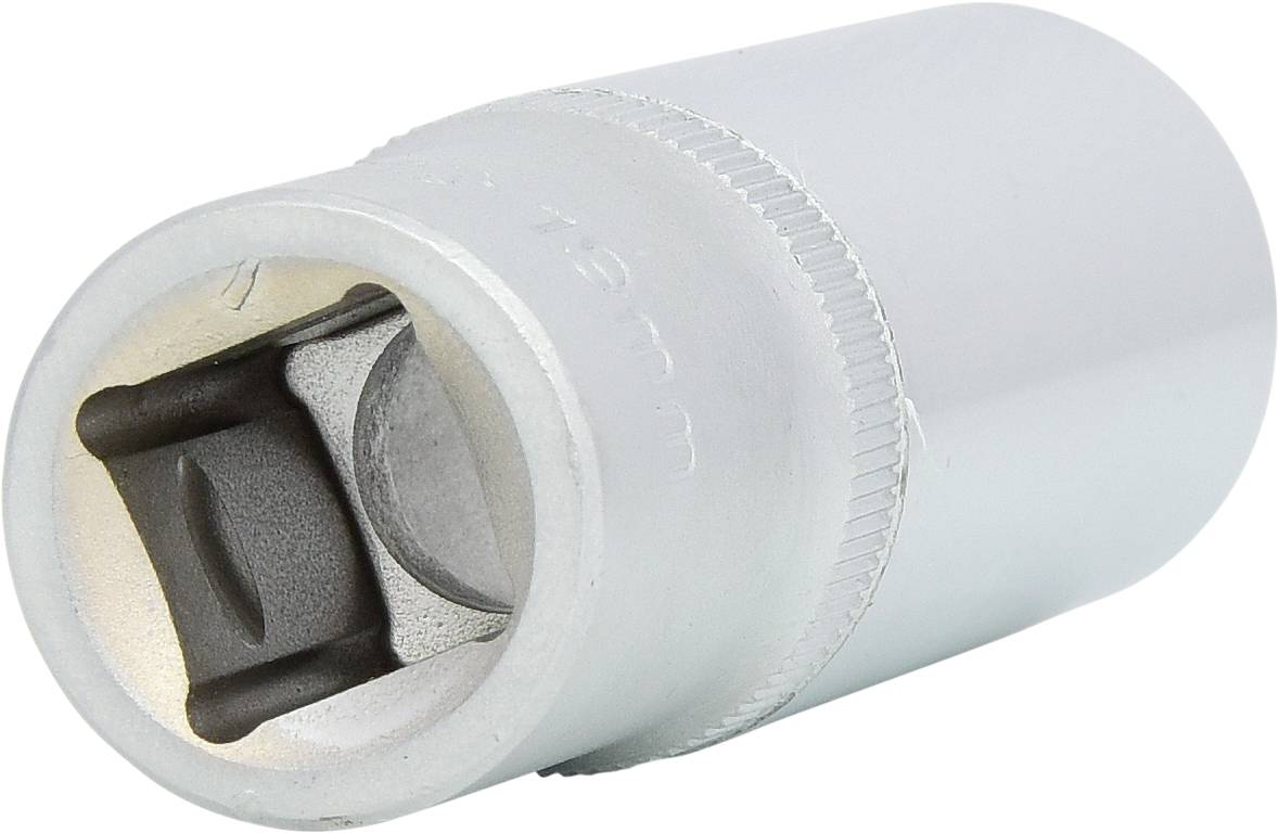 Kovová matice, stříbrné barvy, o velikosti 19 mm. Používá se pro šroubovací práce.