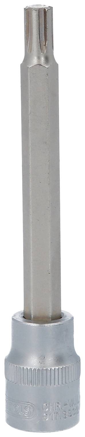 Kovová nástrčná hlavice Torx T25 s dlouhým dříkem. Používá se pro šroubovací práce se šrouby Torx.