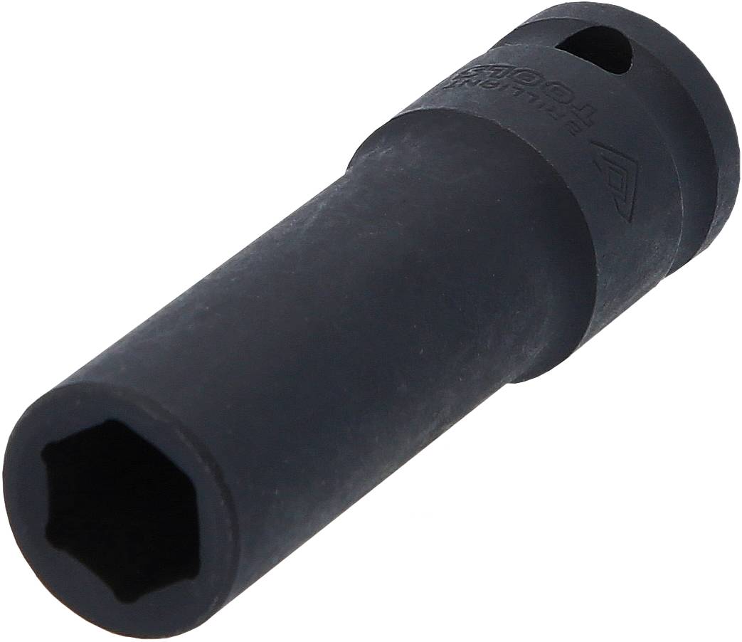 Černý šestihranný válcový kolík vhodný pro nástroje ke šroubování.