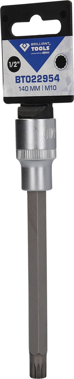 Bitový nástavec délky 140 mm a velikosti M10 od značky 'Specialty Tools'. Balení v modré a bílé barvě s číslem artiklu B1022954.