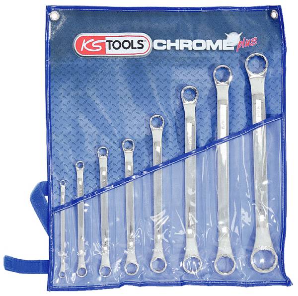 KS Tools 518.3120 5183120 sada oboustranných očkových klíčů   Délka klíče (palce) (jen pro nadpis) 1/2" - 13/16"