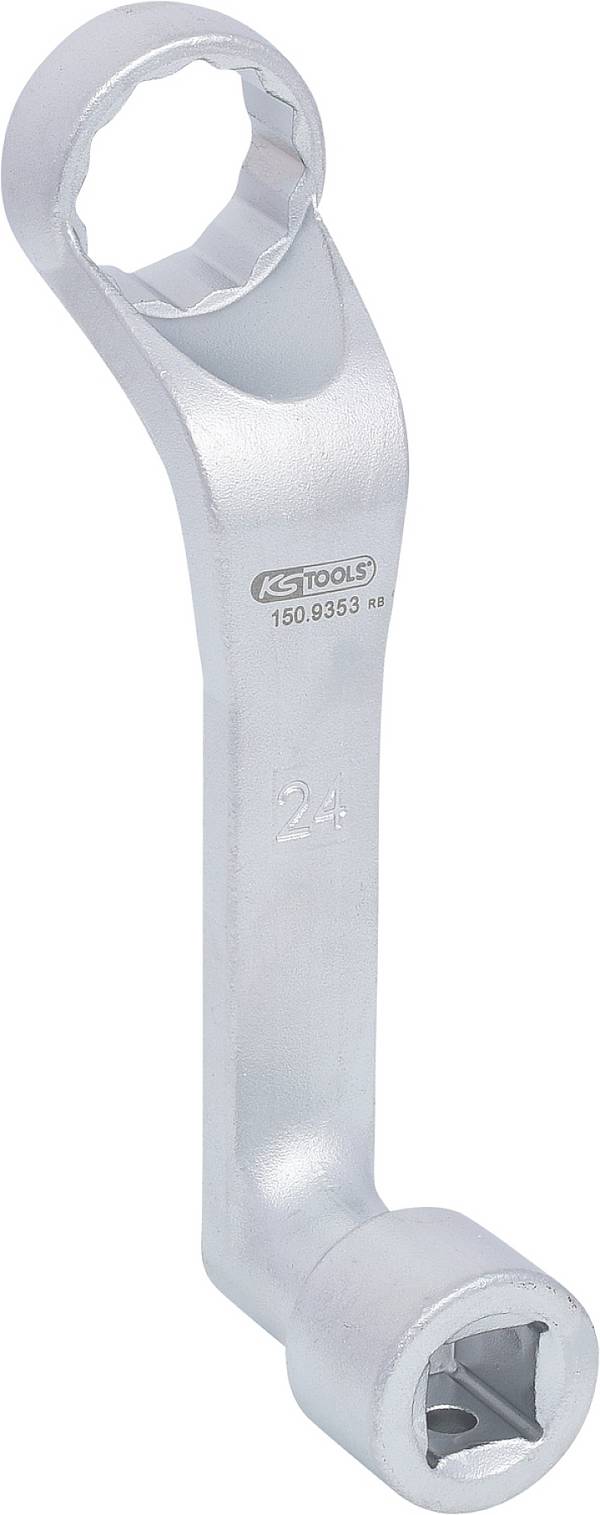 KS Tools 150.9353 Klíč k olejovému filtru 1/2" pro výměnu oleje z DSG převodovky, dlouhý, 24 mm