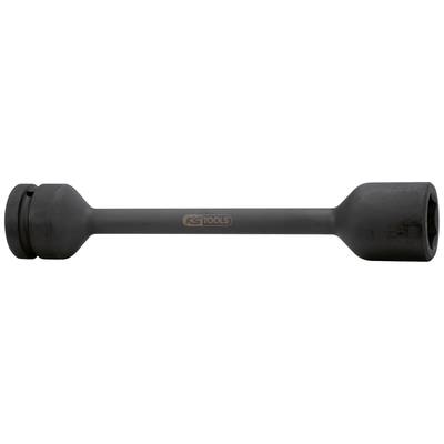 Černý dlouhý nástrčný klíč od KS Tools, vhodný pro náročné práce se šrouby a maticemi.