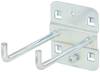 KS Tools 860.0818 Dvojitý držák nářadí se svislým konci háčku, Ø 6 mm, 75 mm (Ø x d) 6 mm x 75 mm 1 ks