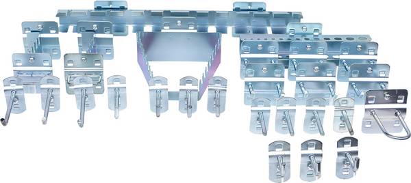 KS Tools 860.0888 Sortiment háků pro děrované desky, 28 ks  1 ks
