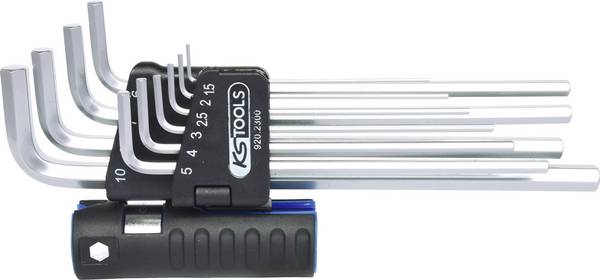 KS Tools 9202300 inbus sada klíčů 1.5 mm, 2 mm, 2.5 mm, 5 mm, 6 mm, 7 mm, 8 mm, 10 mm   10dílná