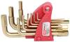 KS Tools 9631513 inbus sada klíčů 1.5 mm, 2 mm, 2.5 mm, 3 mm, 4 mm, 5 mm, 6 mm, 8 mm, 10 mm 9dílná