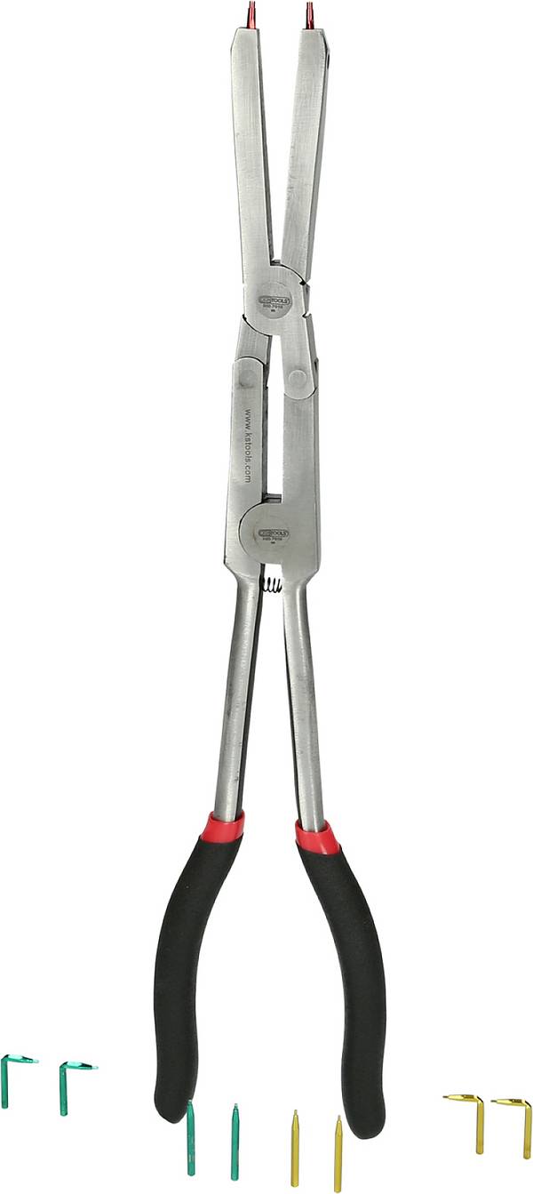 KS Tools 500.7015 kleště na pojistné kroužky Vhodné pro (kleště na pojistné kroužky) vnější kroužky  12-30 mm