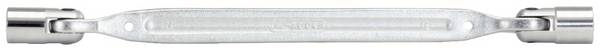 KS Tools 5170301 517.0301 dvojitá otočná hlava klíče 8 - 9 mm   Typ zakončení inbus 198 mm 1 ks