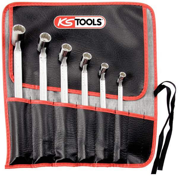 KS Tools 5170310 517.0310 Sada dvoukloubových klíčů 8 - 19 mm   Typ zakončení inbus  1 ks