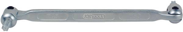 KS Tools 517.0317 517.0317 dvojitá otočná hlava klíče    Typ zakončení vnější T profil 225 mm 1 ks
