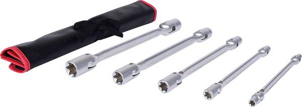 KS Tools 517.0340 517.0340 Sada dvoukloubových klíčů    Typ zakončení vnější T profil  1 ks